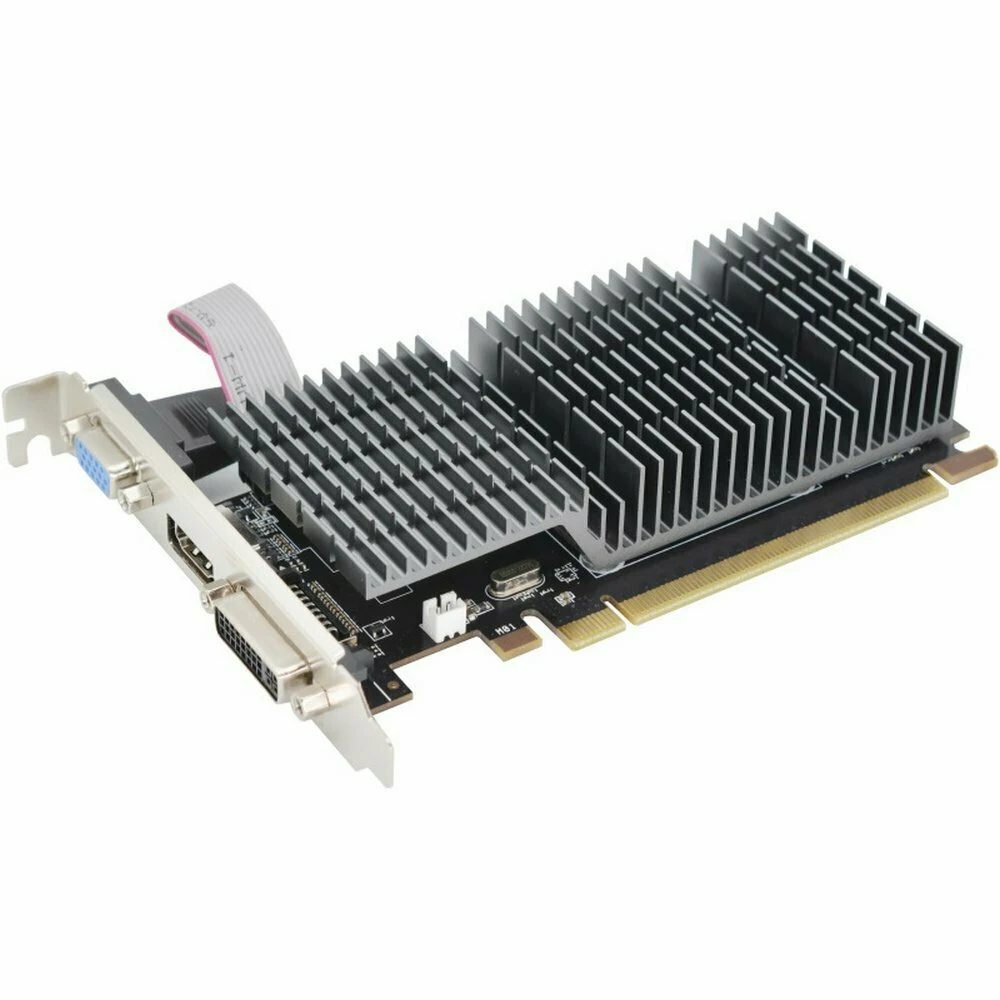 Видеокарта AFOX PCI-E nVidia GeForce GT 710 (2Gb/GDDR3/64-bit/PCI-Ex16 3.0/1xD-Sub/1xDVI-D/1xHDMI/LP) (AF710-2048D3L7) |
