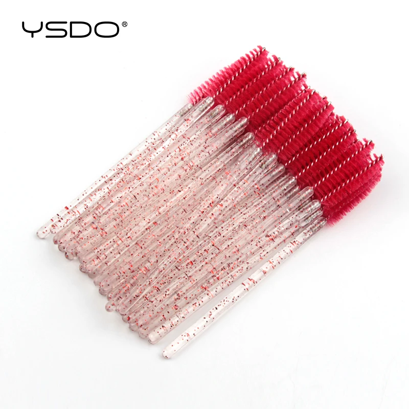 Brosses à cils, outils d'extension de faux cils, brosse à sourcils, baguettes de Mascara, applicateur, bobines, outil cosmétique, 5/50 pièces