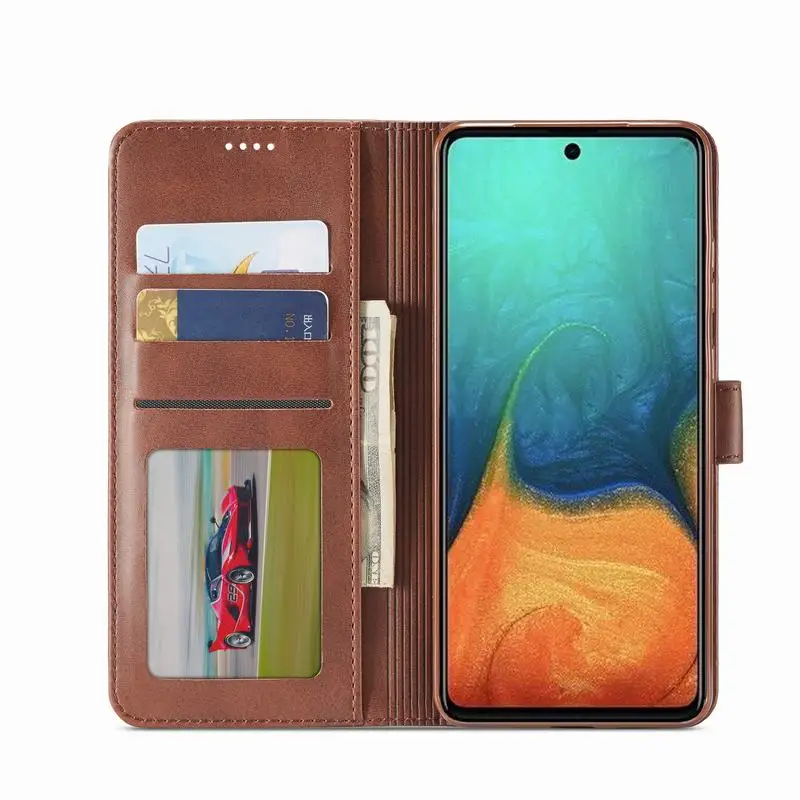 Для Samsung Galaxy A51 чехол с магнитной откидной крышкой для кожаный телефона A 51 5G 4G