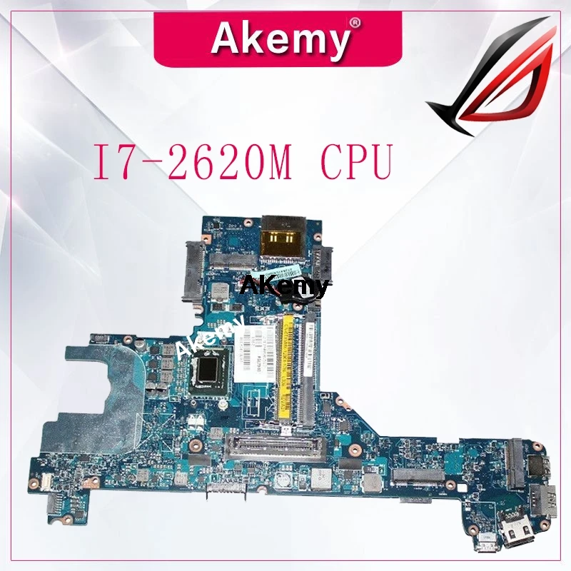 

FOR DELL Latitude E6320 Laptop Motherboard With I7-2620M CPU Y45W5 0Y45W5 CN-0Y45W5 PAL70 LA-6611P Tested