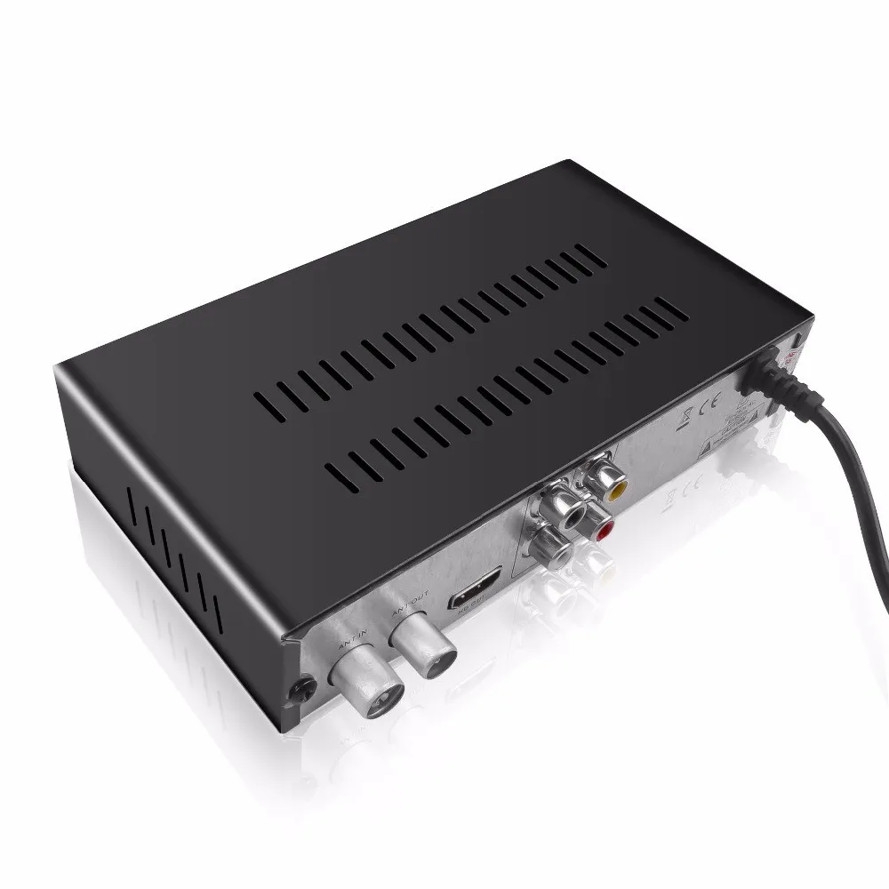 DVB-T/DVB-T2 ТВ-тюнер ресивер DVB T/T2 tv Box AV 1080P HDMI Цифровой HD спутниковый ресивер с пультом дистанционного управления