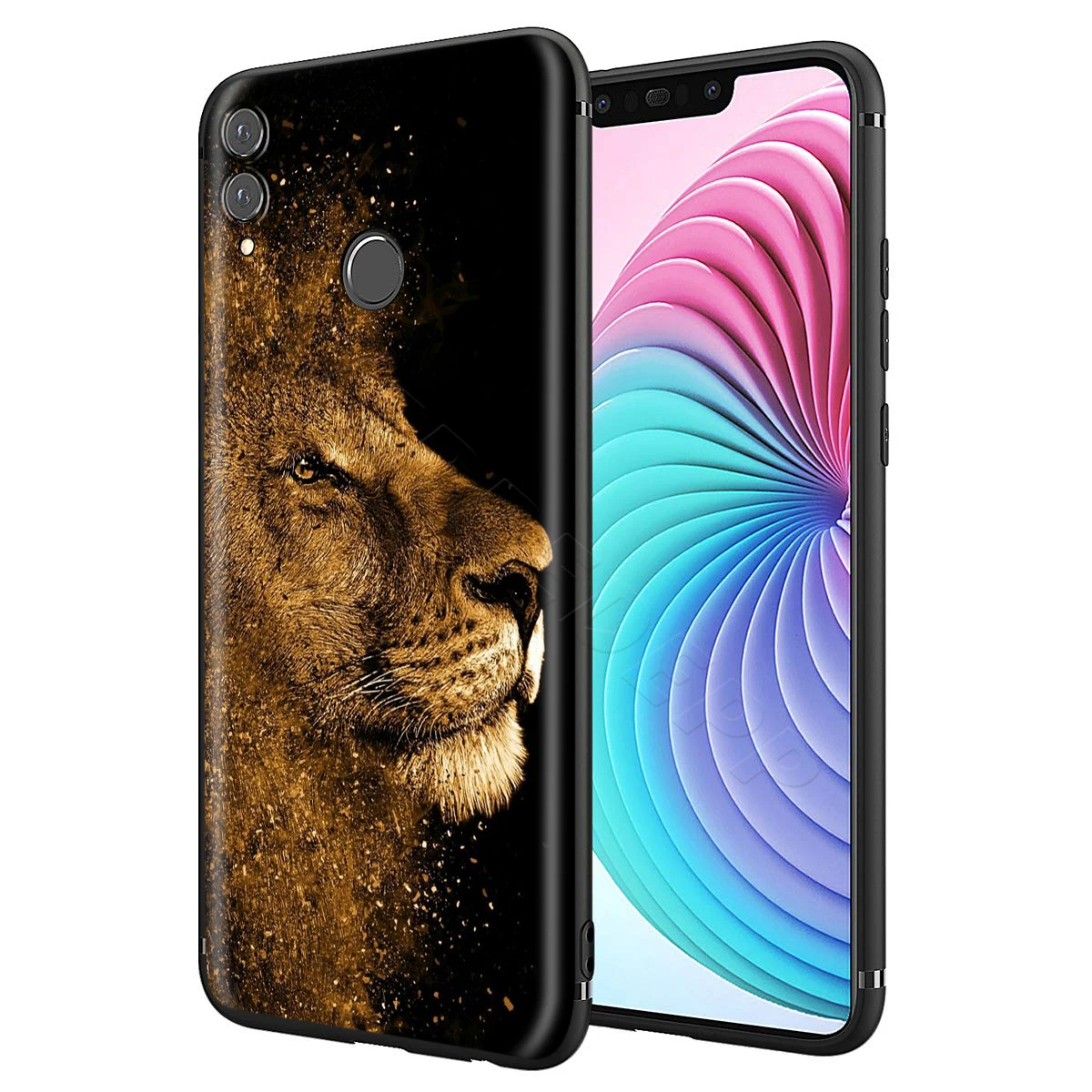 Мужской чехол Webbedepp Lion Alpha для Huawei P8 P9 P10 P20 P30 Lite Pro P Smart Z 2019 Mini|Бамперы| |