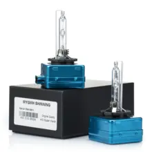 2 шт. 12 в 35 Вт D1S ксеноновая лампа сверхвысокая яркость Автомобильная фара HID быстрая яркая УФ супер видение 5500 K 6500 K противотуманная фара