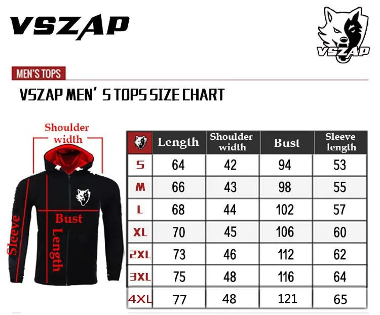 VSZAP MMA Rock худи зимняя куртка с длинным рукавом толстовка капюшоном кикбоксинг