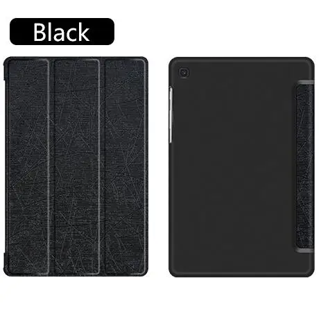 Чехол из ПУ кожи для samsung Galaxy Tab S5E T720 T725 10,5, роскошный защитный чехол для SM-T720 SM-T725+ подарки - Цвет: SM S5E JGWBC BK