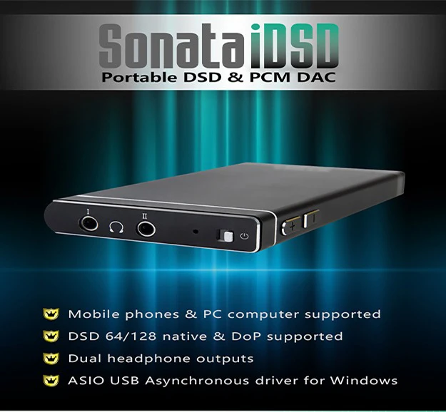 TempoTec Sonata iDSD USB Портативный HIFI цап поддержка WIN MacOSX Android iPHONE ЦАП усилитель для наушников Поддержка s DSD