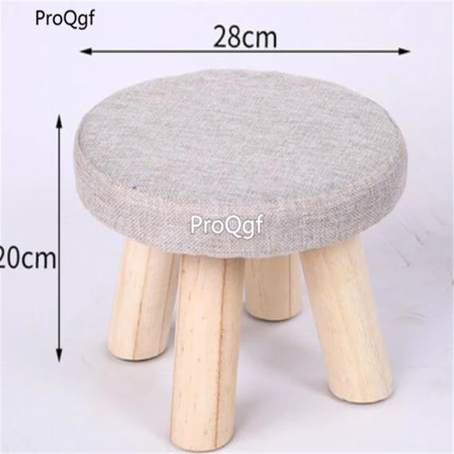 ProQgf 1Pcs A Set Home lovely round shape game mini style Children Stool many choice - Color: Plum