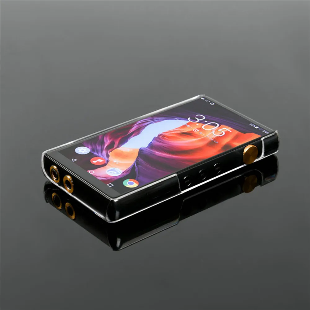 Защитный чехол для mp3 плеера IBASSO DX160 прозрачный жесткий чехол|Аксессуары MP3