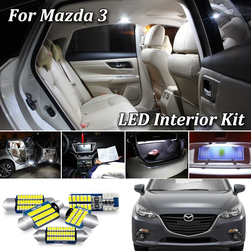 Фонарь для интерьера автомобиля фонарь Mazda 3 BK BL BM BN 2004 2017 2018 2019 2020|Сигнальная