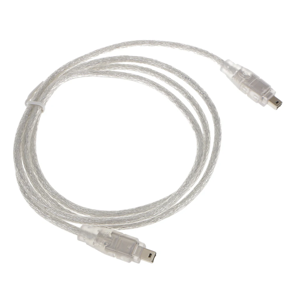 5ft IEEE 1394 4 to 4 pin Firewire Cable For Canon Panasonic JVC Mini DV New