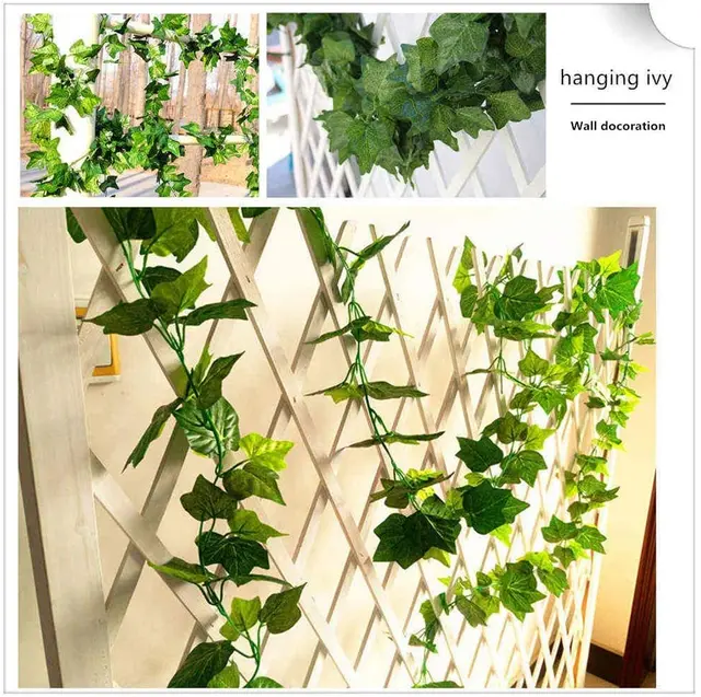 Fake Ivy with Light Strings Vines Artificial Ivy Leaf Plants LED