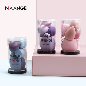 

MAANGE 5 Pcs Mini Cosmetic Puff Powder Puff Soft Makeup Foundation Sponge Beauty Make Up Tools & Accessories Water-drop Shape