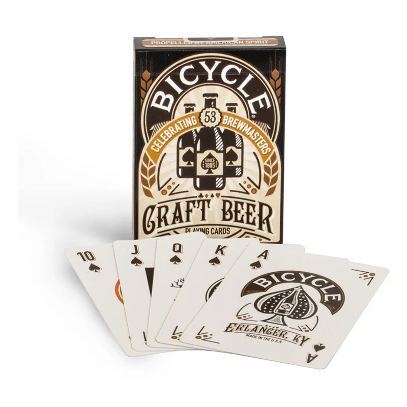 1 шт ремесло пиво игральные карты Новый покер для мага коллекция карточная