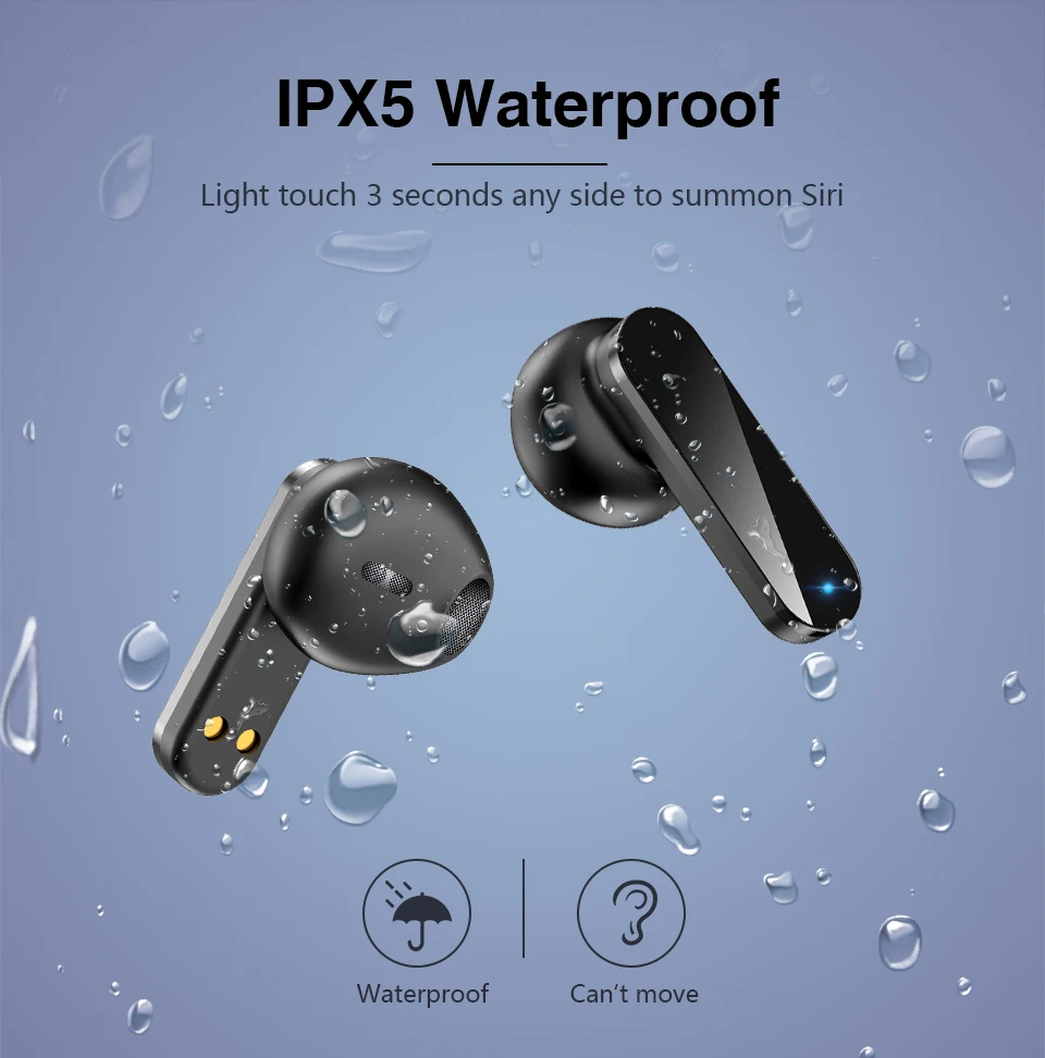 Tws sem fio fones de ouvido bluetooth