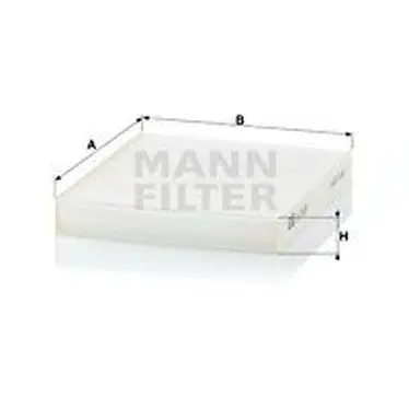 Фильтр салона KIA Soul 09 MANN-FILTER CU19001