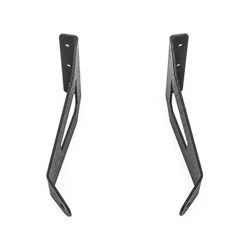 

For Ford F-150 2004-2014 4WD/2WD Upper Windshield Roof 52'' Curved Led Light Bar Mount Bracket Holder