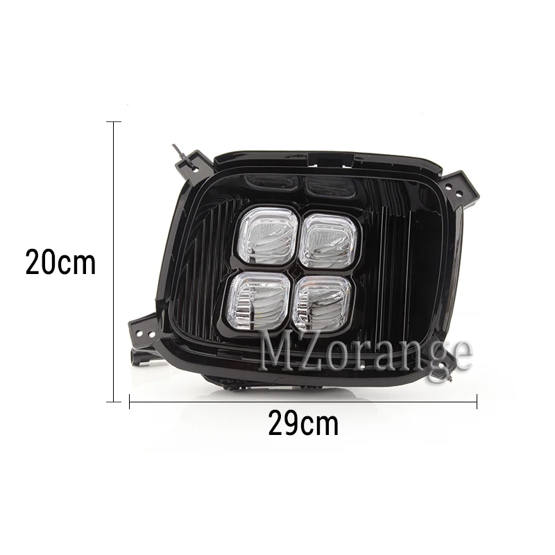 MZORANGE для KIA Sorento 2012 2013 DRL Дневной ходовой светильник 1 комплект Светодиодный дневной светильник водонепроницаемый 12 В противотуманный фонарь автомобильный Стайлинг светильник s