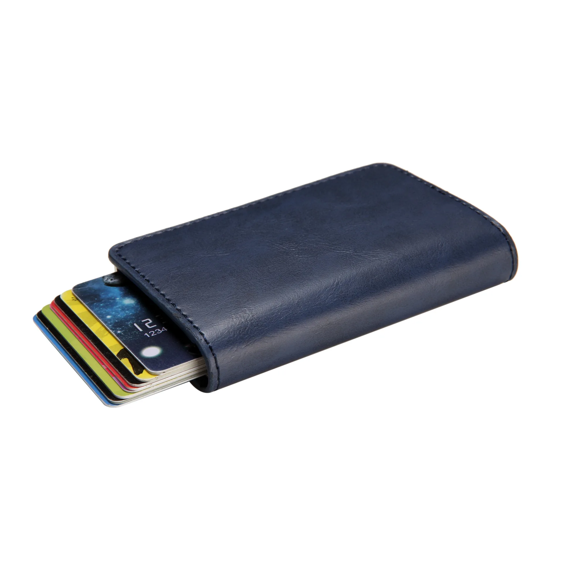 JIULIN алюминиевый ящик кошельки для кредитных карт RFID Блокировка Высокое качество Тонкий держатель карт твердые красочные мини кошелек