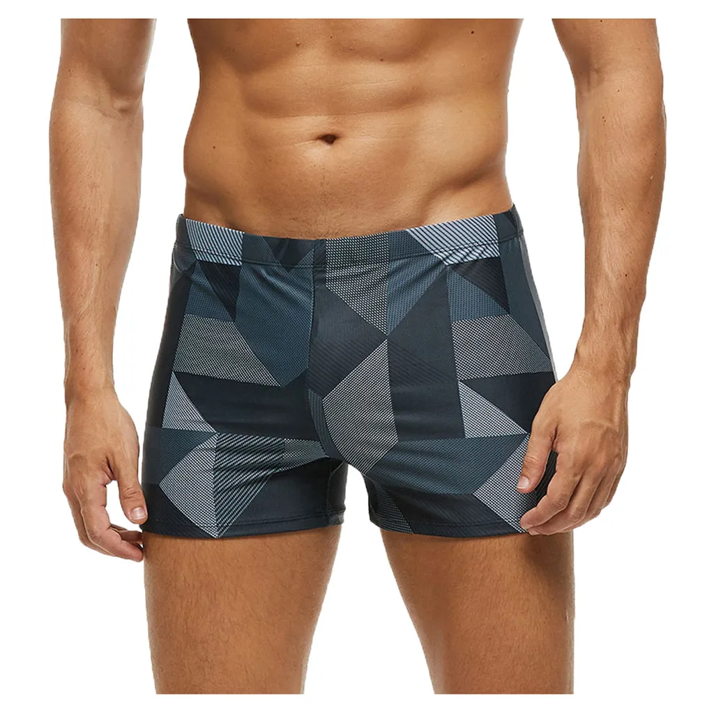 

New Fashion Delicate Men Shorts Swimwear Casual Beach Wear Print Swimming Trunks Beach Pants Breathable Comfortable Swimsuit