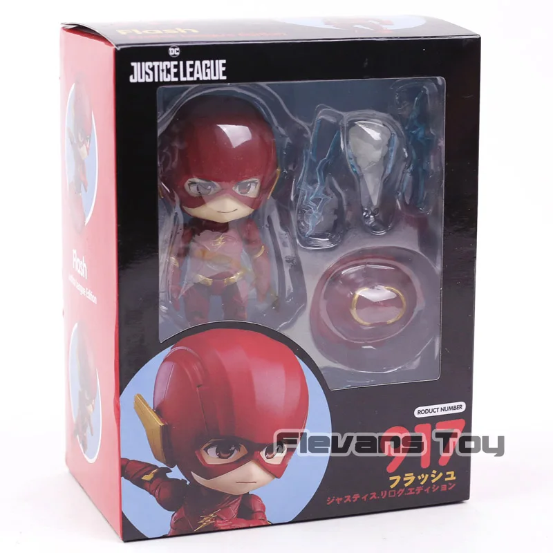 Nendoroid 917 DC Лига Справедливости флэш фигурка Коллекционная модель игрушки