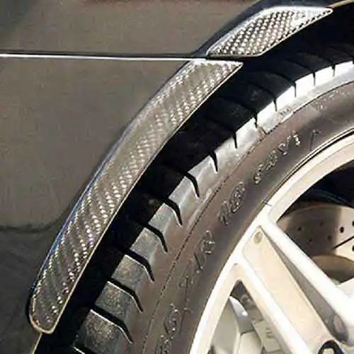 AMG STYLE REAL CARBON FIBER WHEEL ARC WHEEL TRIM SPOILER fit for MERCEDES BENZ W204 C-CLASS C200 C230 C280 C300 C250 C180 C350 C74 2008-2012