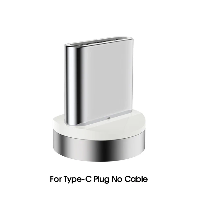 Only Type C Plug Магнитный usb-кабель Vothoon 3A для быстрой зарядки, кабель Micro USB type-C для iPhone 11Pro, samsung S10, Xiaomi 9se, магнитное usb-зарядное устройство - Цвет: Only Type C Plug
