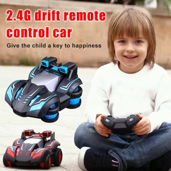 

2.4G RC Car Stunt Drift Suspended Machine On The Remote Control Car Off-road Charging Boy Electric Toy Model M09