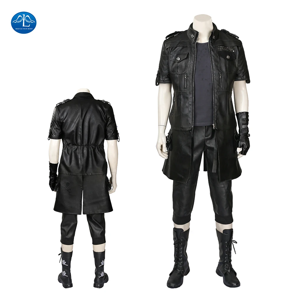 ManLuYunXiao Game Final Fantasy XV Cosplay Noctis Lucis Caelum Costume Men Anime Prince Outfit Black Halloween | Тематическая