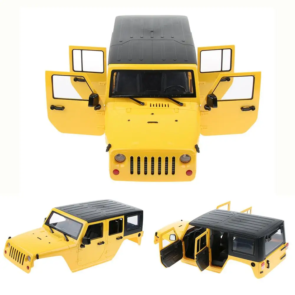 Имитация Рок Гусеничный 1:10 корпус корпуса автомобиля Для осевой SCX10 RC4WD D90 D110 DIY у вас есть RC автомобиль для джипа автомобильный корпус Прочный в
