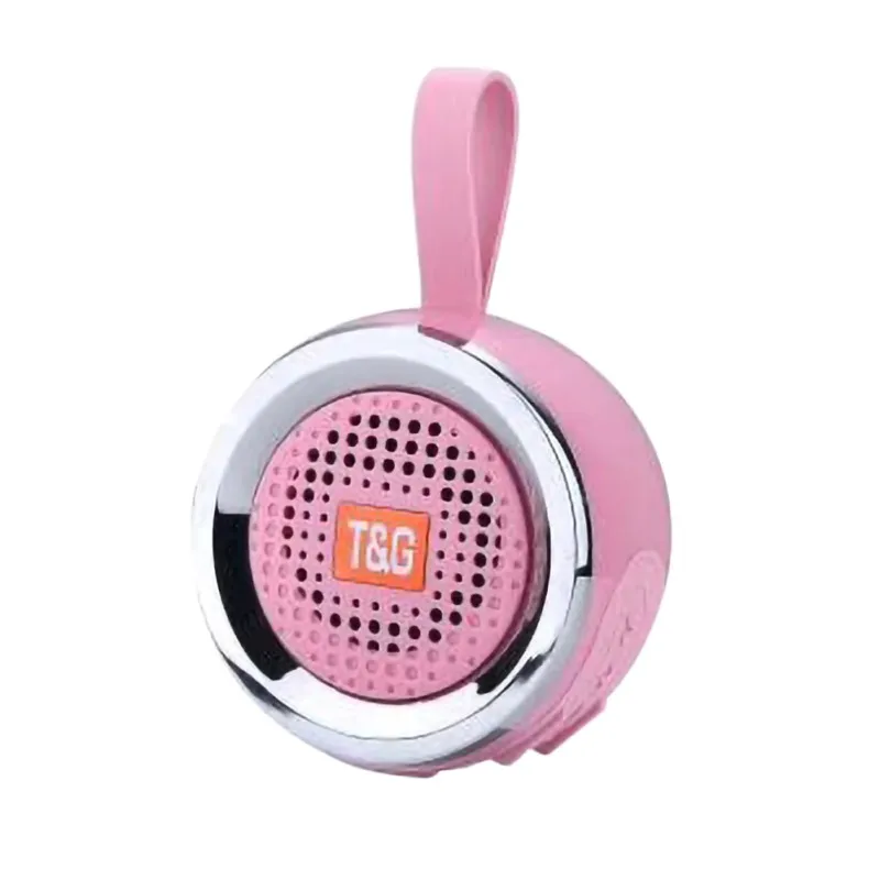Портативный Открытый Ручной водонепроницаемый динамик s для Bluetooth беспроводной TF карты динамик сабвуфер - Цвет: Золотой