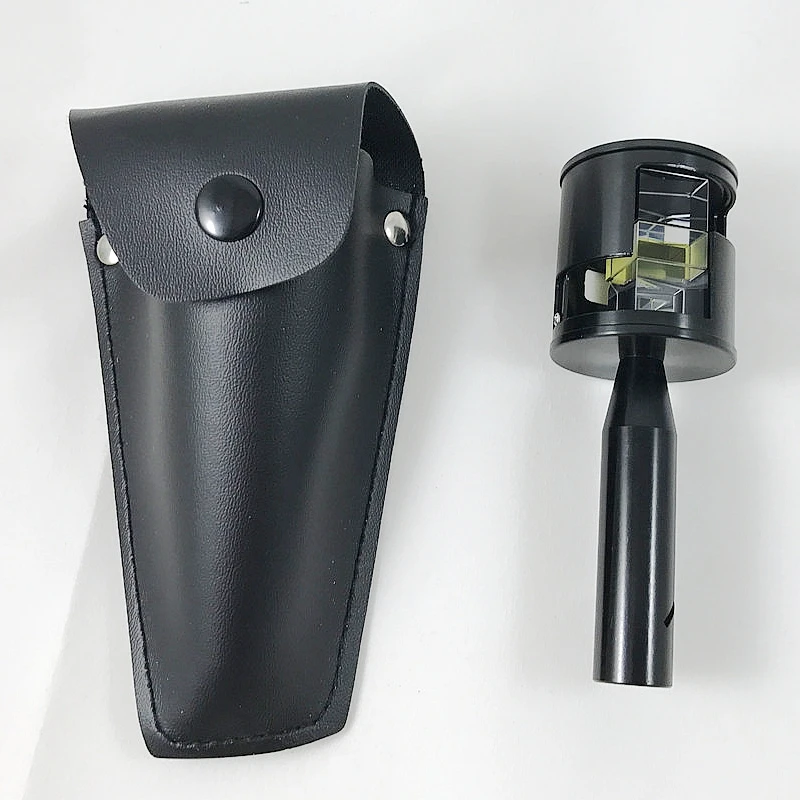 Brand New Double Optical Right Angle Prism Optical Square For Leica Total Station surveying instrument+ Pouch