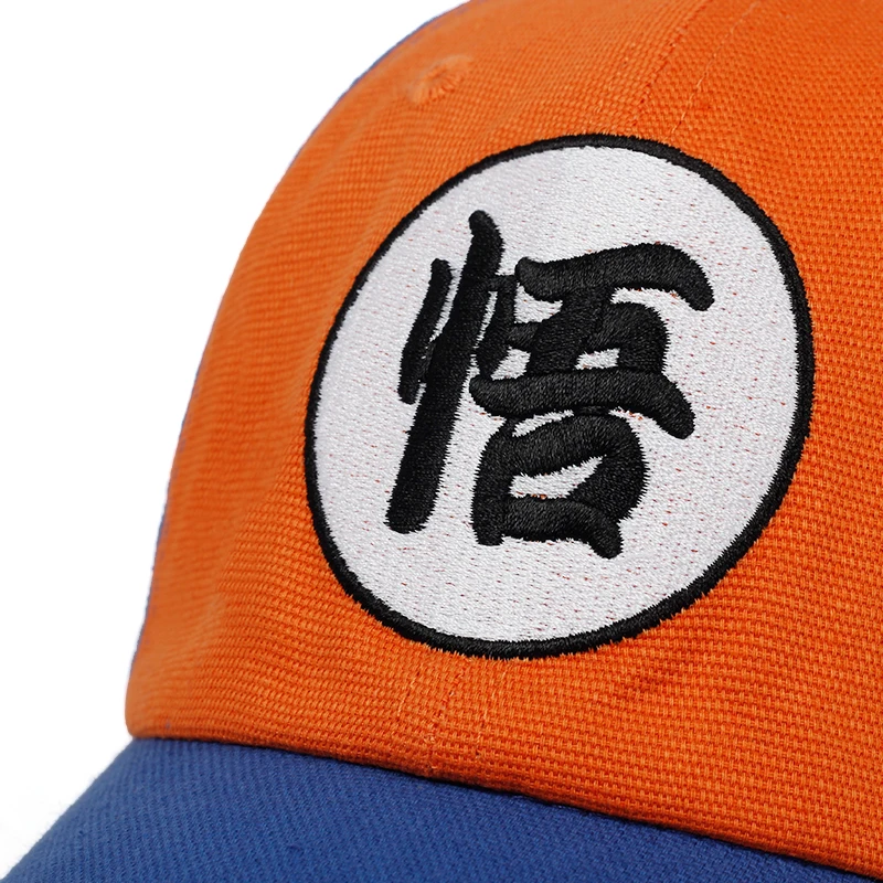 High Quality Cotton Dragon Ball Z Goku Baseball Caps Hats For Men Women Anime Dragonball Adjustable HipHop Snapback cap Hat