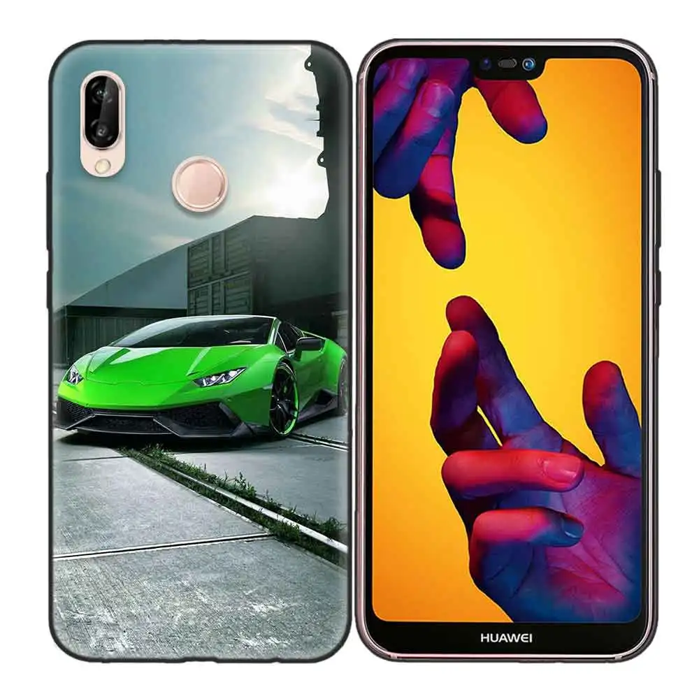 Черный мягкий силиконовый чехол для huawei P9 P10 P20 P30 mate 10 20 Lite Pro P Smart Z Plus Nova Shell Prime Hot Car Au