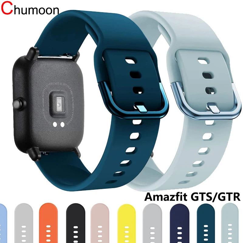 

Ремешок силиконовый для часов Amazfit bip GTS 2 3 4 GTS2mini Gtr 2 4 42 мм, браслет для Samsung Galaxy watch 5 4 40 мм 44 мм, 20 мм 22 мм