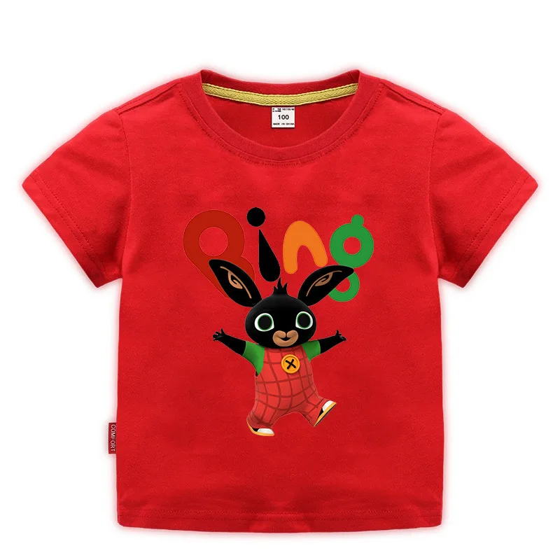 Новинка года; футболка для маленьких мальчиков с героями мультфильмов; топы для девочек; футболка; летняя хлопковая повседневная детская футболка с короткими рукавами - Цвет: color 11