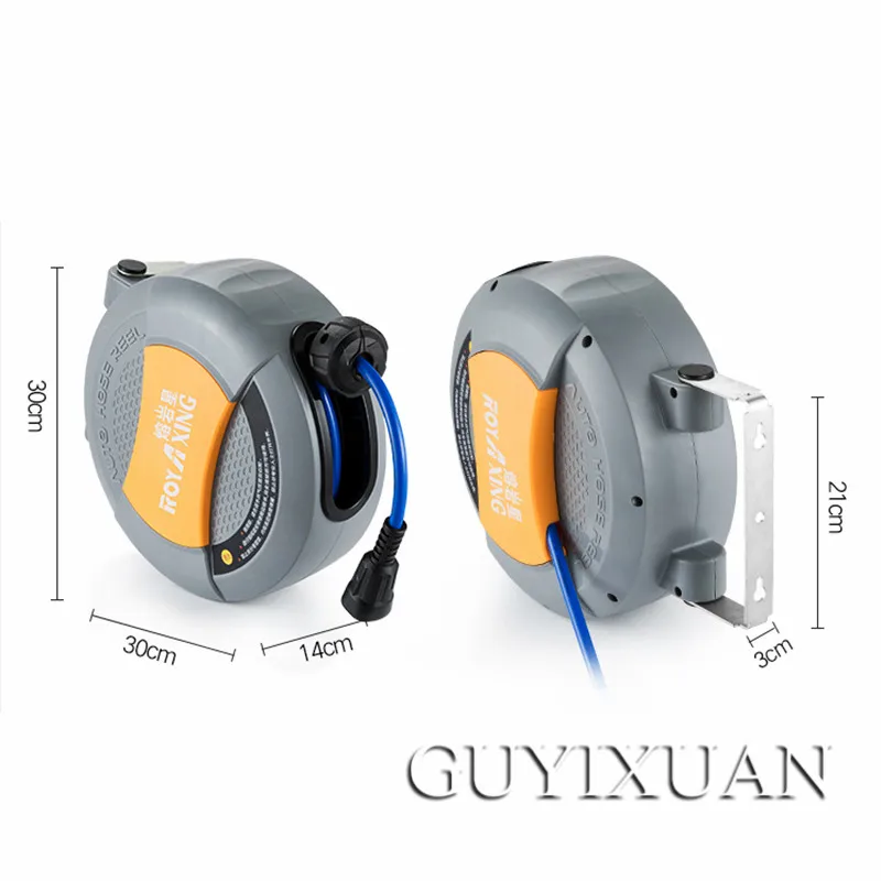 Automatic retractable coil hose suspension trachea air drum wire winding tool auto repair shop pneumatic tools