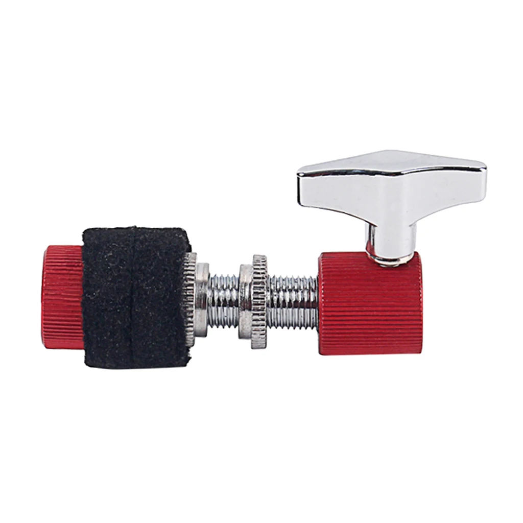 Red Hi-Hat Clutch Alloy Made Standard Jazz Drum Percussion Instrumental Parts & Accessories