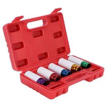 

car tools Wheel Nut Sockets Locking Protection Sleeve Thin Wall Auxiliary Disassembly Screws automobiles