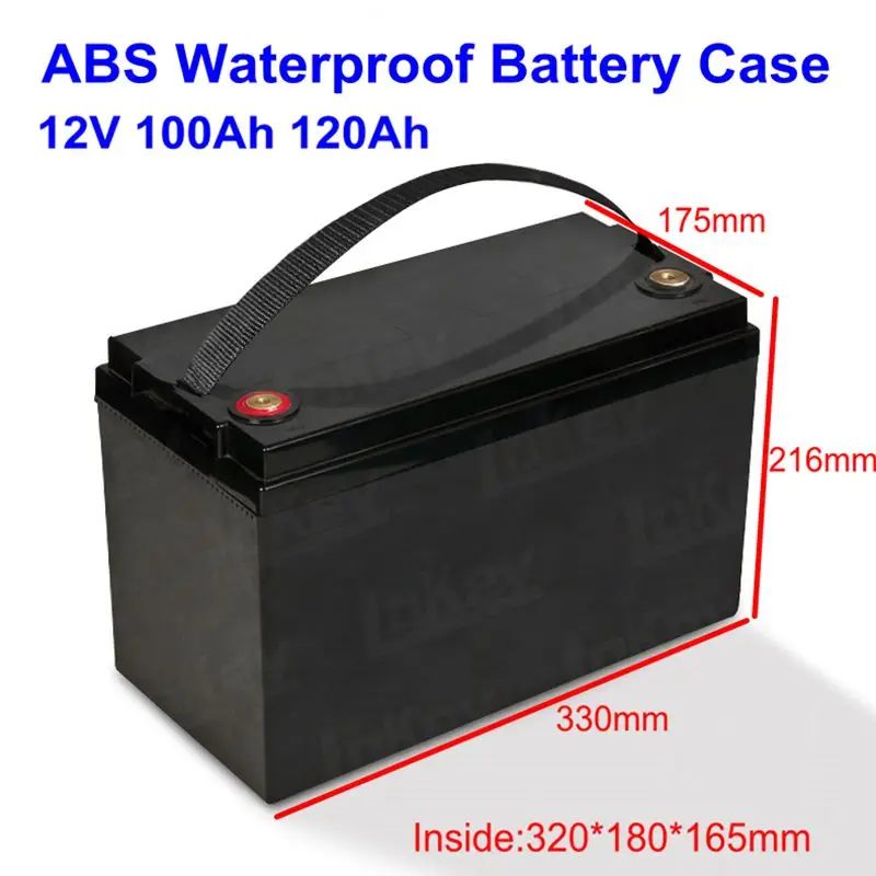 

DIY kit battery box 12V 24V 48V 60ah 80ah 100ah 120ah li ion lifepo4 LTO lithium diy battery waterproof plastic empty case