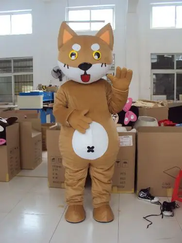 as picture Классическая версия Naughty Fox собака маскарадный костюм для взрослых на Хеллоуин День Рождения мультфильм одежда Костюмы для косплея - Цвет: as picture