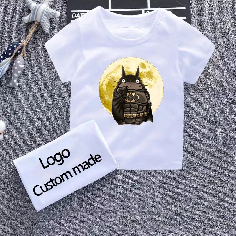 Детская футболка Camiseta/футболка для малышей летние футболки с короткими рукавами для От 2 до 10 лет футболки унисекс рубашка с Бэтменом для мальчиков Disfraz - Цвет: 917M-ff-1221-1