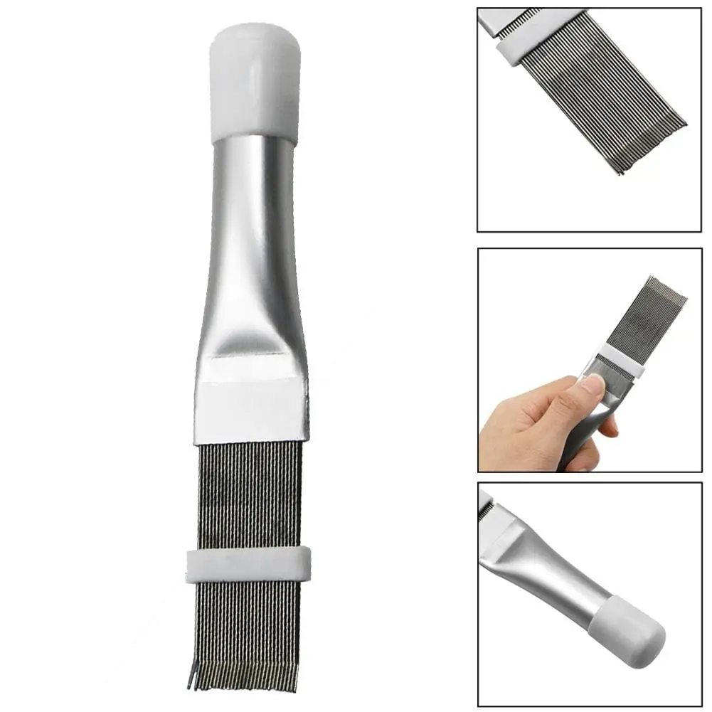 

High Quality Stainless Steel Fin Comb Brush For Air Conditioner Blade Radiator Cooling Straightening Cleaning Tool