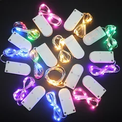 1M 2M 3M 5M 10M LED Mini Christmas Light Copper Wire String Light Outdoor Wedding Christmas Wreath Party Decoration Light