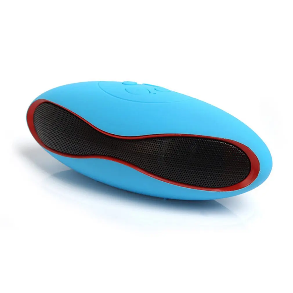 blue-red Мини Bluetooth динамик портативный беспроводной динамик звуковая система 3D стерео музыка объемный TF USB Super Bass Колонка акустическая система - Цвет: blue-red