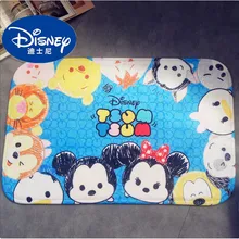 Дисней Микки Маус ЦУМ коврик для гостиной мультфильм нескользящий коврик Детский Микки дверной коврик Детский ползающий игровой коврик спальный коврик