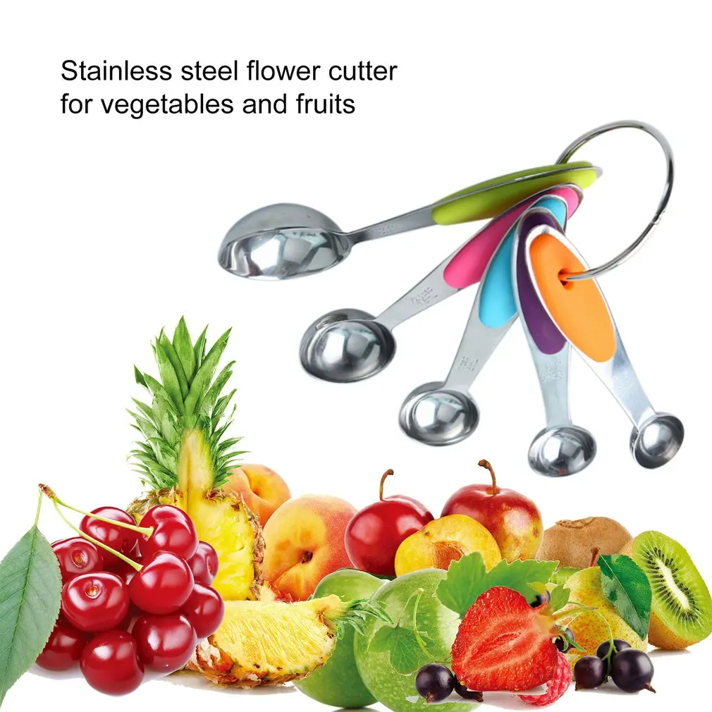 

Stainless Steel Measuring Spoon Measuring Spoon Set With Handle High Temperature Measuring Spoon Baking Tool