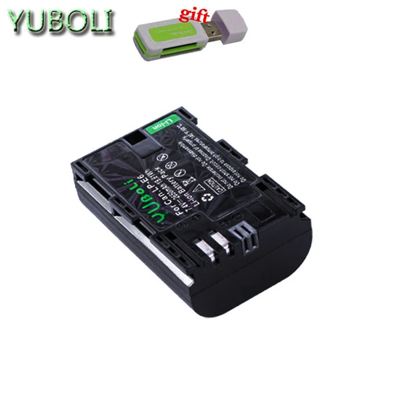 Декодированный lpe6 bateria lp e6 E6N LP-E6N LP-E6 батарея+ двойное зарядное устройство для Canon 5D Mark II Mark III 6D 7D 60D 60Da 70D 80D DSLR