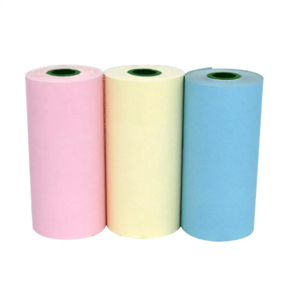 Etiquetas autoadhesivas para impresora térmica Peripage, papel con impresión térmica, 3 rollos