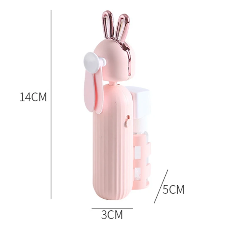 Новый складной выдвижной мини вентилятор для зарядки USB 4 портативный маленький