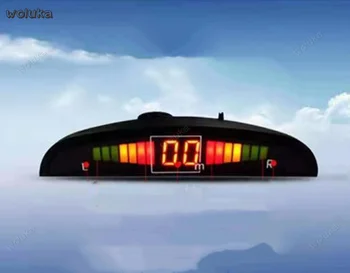 

Bus 24V large truck reversing radar 4 probe extension line 10 meters long live voice buzzer alarm CD50 Q04